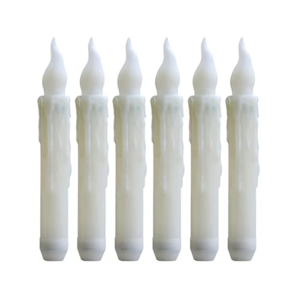 Floating Candles with Wand Flickering Warm Light Flameless Floating LED Candle Battery Operated Candle Set for Party