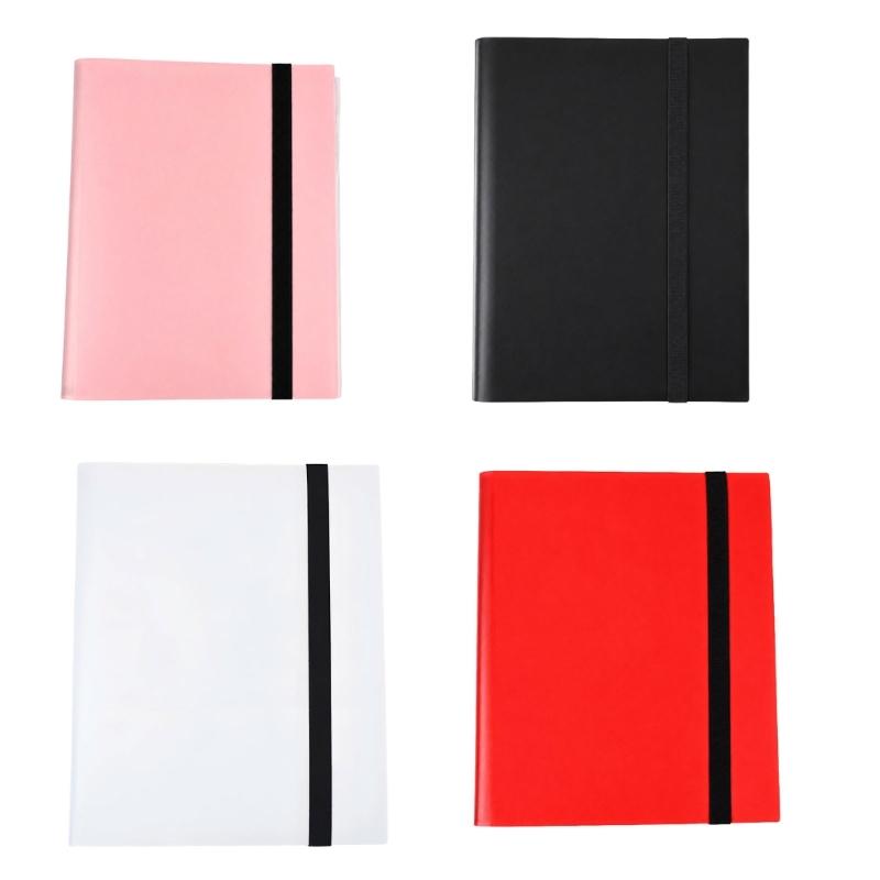 9/12 Pocket Trading Card Binder,Card Storage Organizers Album Collectible Card Album with Clear Inner Sheets and Separate Compartments for Sorting,