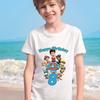 Paw Patrols Kids T-shirt Cute Summer Cotton Pullover Birthday Number Top Kawaii Boy Girl Chase Skye Printed Casual Clothes Gifts