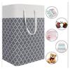 Bag 75l Storage Collapsible Tall Clothes Basket Canvas Material Capacity Large