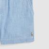 Polo Ralph Lauren SS24 Pony Embroidered Mid-Rise Straight Casual Shorts Kids Shorts Fabric-Blue CWPOSHOB4G20117-450