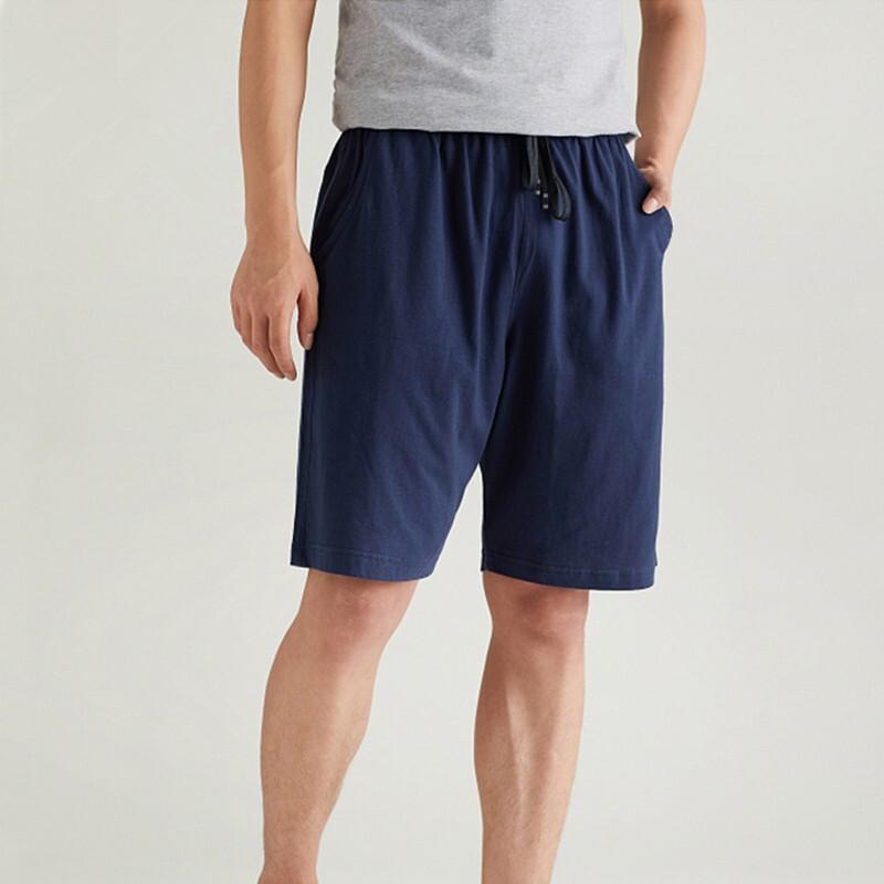 Pure Cotton Shorts, Knee-Length, Loose-Fit, Plus Size, Home Wear, Thin Casual Loungewear Pants