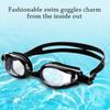 Anti-Beschlag Kurzsichtigkeit Schwimmbrille Silikon Professionelle Sportbrille Tragbar UV-Schutz Schwimmzubehör Männer Frauen