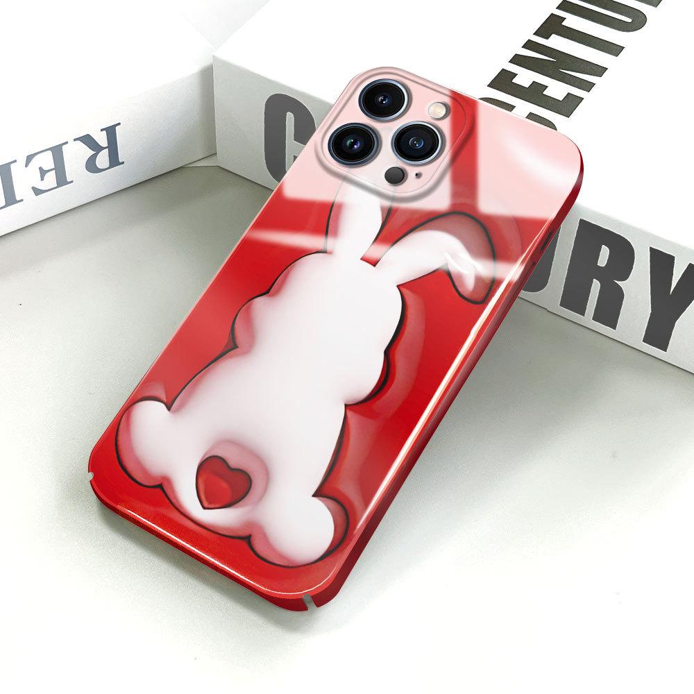 All-inclusive Film Phone Case Cartoon Fashion Design Hard Shell Full Cover Camera Protection Case for iPhone Samsung Xiaomi Poco Redmi Huawei Honor