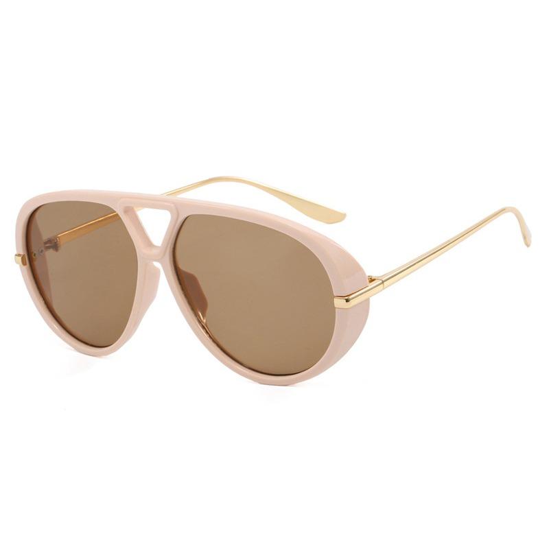 New Vintage Oversized Sunglasses Women Luxury Designer Black Gradient Big Frame UV400 Sun Glasses Gafas De Sol