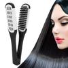 Professional V Shaped Clamp Styling Comb Hair Straightening Comb Hairdressing Tool