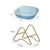 Reusable Bone Plate High-end Fruit Plate Multipurpose Snack Plate  Dining Table