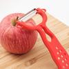 Multifunktionaler Obst- und Gemüse-Schäler & Reibe, Doppelt gezahnter Edelstahl-Klingen-Schäler und Reibe, Scharfer Klingen-Schäler für Gurken, Karotten,