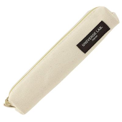 Tokyo Tsubaki Slim Canvas Pencil Case, Natural, NN-105