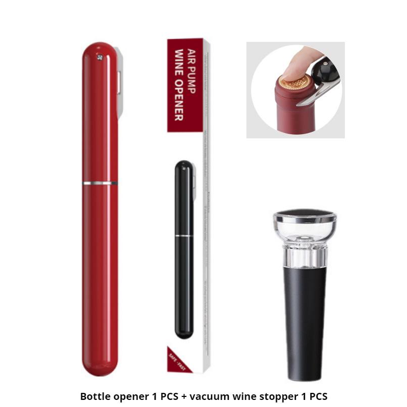 

1/2 PCS Air Pressure Pump Wine Bottle Opener Pen Shape Fast Corkscrew Needle Kitchen Bar Party Tool Portable Wine Opener