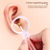 LED FlashLight Earpick Ear Cleaning Light Earpick Spoon Ear Curette Light Spoon Ear Wax Removal Ear Cleaning Tool
