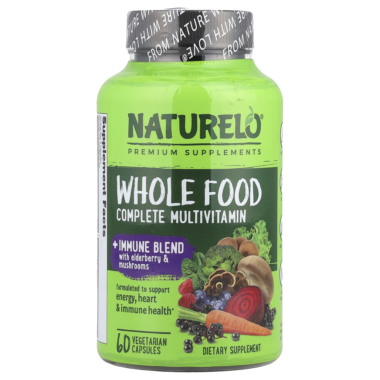 

Whole Food Complete Multivitamin + Immunity Blend, 60 Veggie Caps