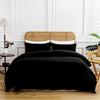 3pcs Lyocell Duvet Cover Set Luxury Solid Silky Cooling Bedding Set Quilt Cover+Pillowcases Twin Queen King Home Use