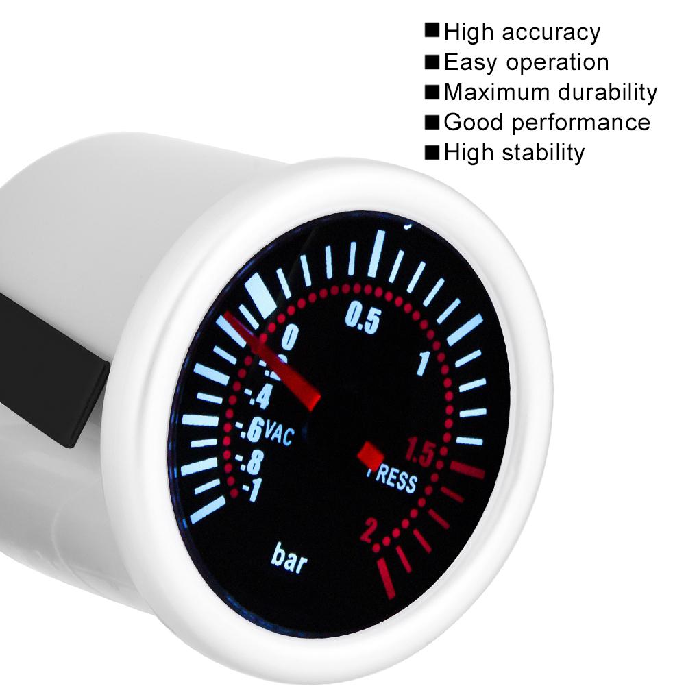 Turbo Boost PSI Gauge Meter 2" Car Universal 12V LED Digital Turbo Boost PSI Gauge Meter PSI Gauge LED Digital Turbo Boost Gauge