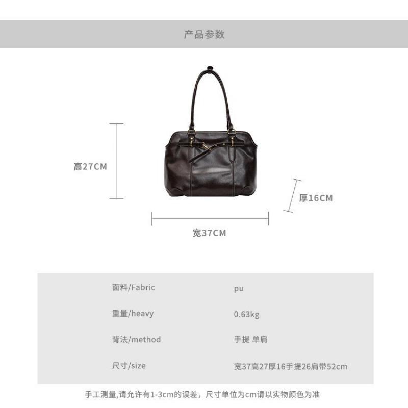 Retro Portable Commuter Bag Women's Bag New Trendy Fashion Armpit Bag High-end Large-capacity Shoulder Bag
