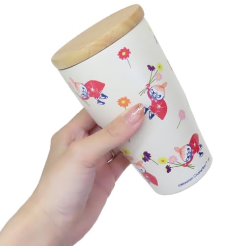 Moomin Little My Stainless Steel Tumbler with Wooden Lid