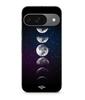 Case - MANIACASE - Google Pixel 9 - Soft - Black - MOON PHASE NIGHT STAR