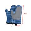 Heat Resistant Oven Gloves Kitchen Mitts Multipurpose 18x28cm, Easy to Use ,Splicing Silicone