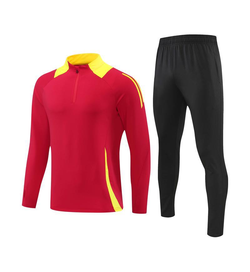 Unisex Long-Sleeve Football and Fitness Training Suit for Adults