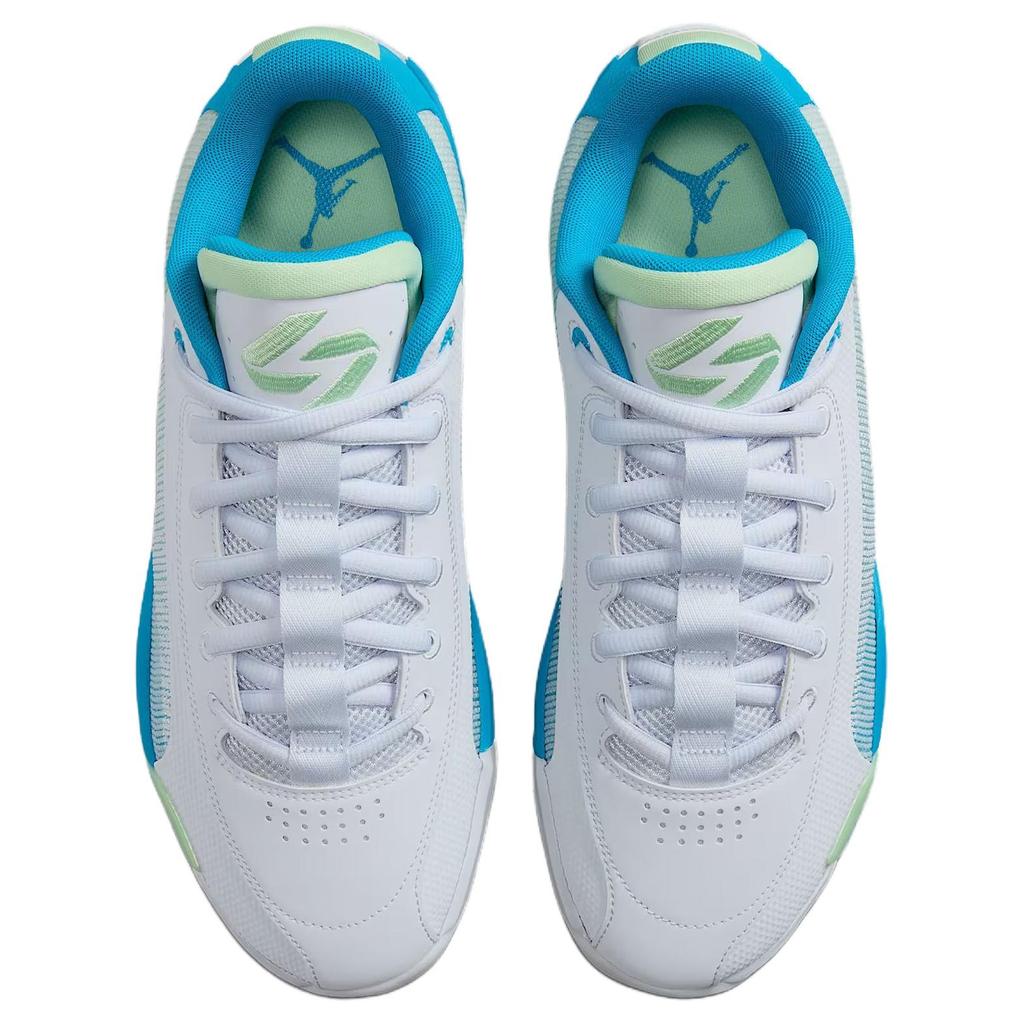Jordan Luka .77 Abrasion Resistant Low top Basketball Shoes Unisex Gray Blue HF0819-002