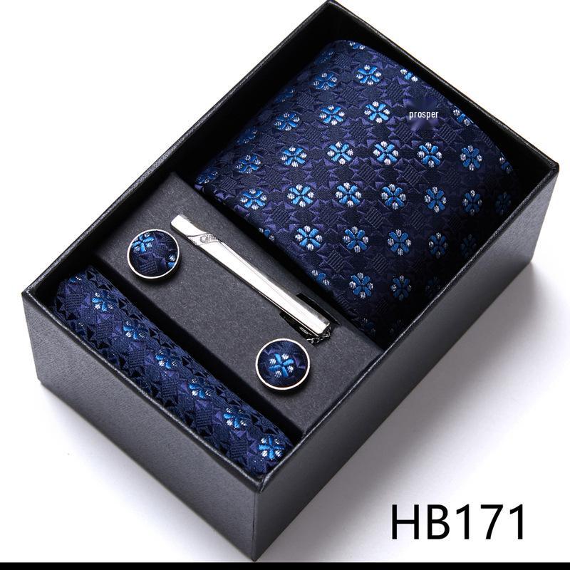 Men's Six-Piece Tie Set for Business or Wedding