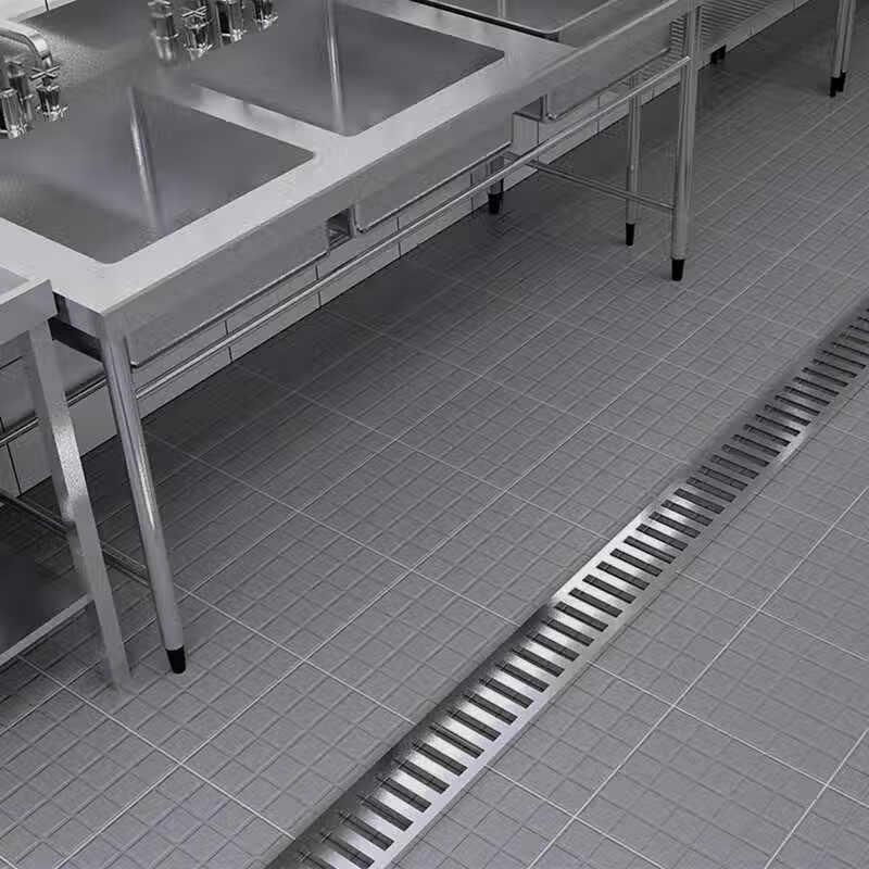 OIMG Red Permeable Non-Slip Floor Tile