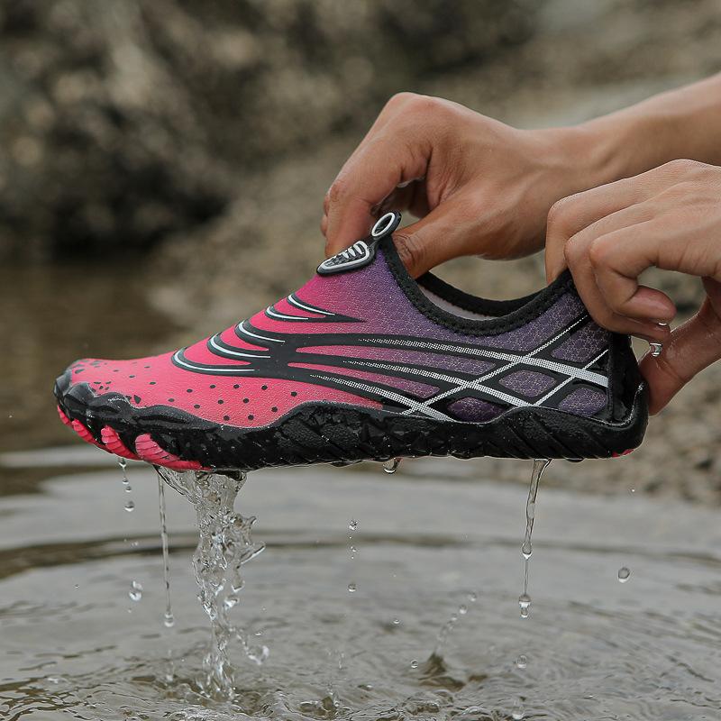 Neue Bachschuhe für Herren und Damen, atmungsaktiv, schnelltrocknend, Indoor-Fitnessschuhe, Outdoor-Strand-, Tauch-, Wat-, Schwimmschuhe