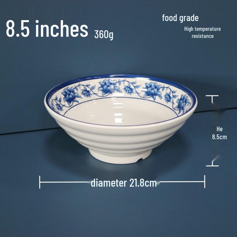 777 Melamine Noodle Bowl