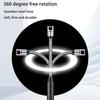 3PC Electronic Lighter Outdoor Kitchen C Type Rechargeable with Safety Lock Suitable for Candle Gas Stove Smoke Accessories New