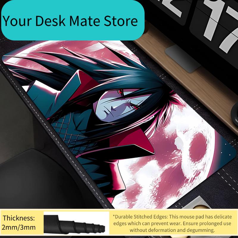 Mouse Pad Naruto Madara Uchiha Gamer Desk Mat PC Computer Anime Mousepad Keyboard Pad Laptop Gaming Accessories Mausepad