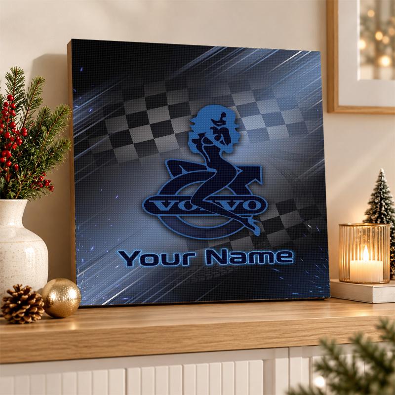 Volvo Trucks Custom Name Text 5D Diamond Painting Kit DIY Full Drill Diamond Art Decoration