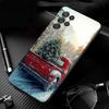 Phone Case For Samsung Galaxy S25 S24 S23 S22 S21 Ultra S24 S23 S22 S21 S25 Plus S24 S20 FE Santa Christmas Tree