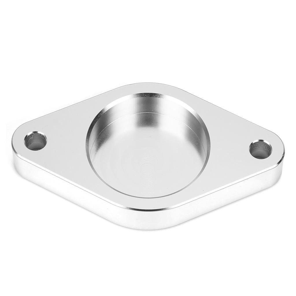 CNC Aluminum Turbo Resonator Delete Plate Replacement Fit for Dodge Duramax 11‑16Silver