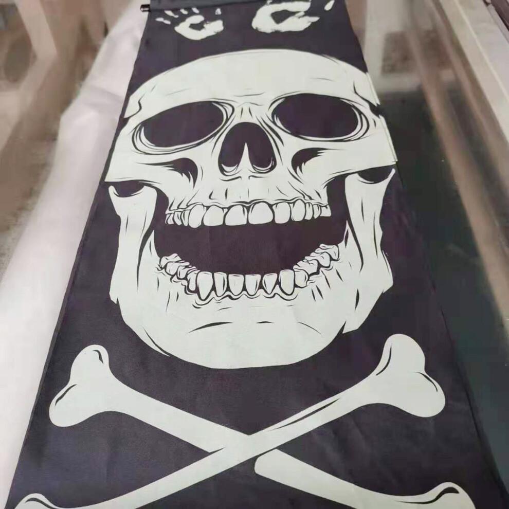 Glow-in-the-dark Wall Stickers for Halloween, Reusable PVC Window Decals for Spooky Skeleton Themed Decorations, Perfect for Nighttime Festivities, Su