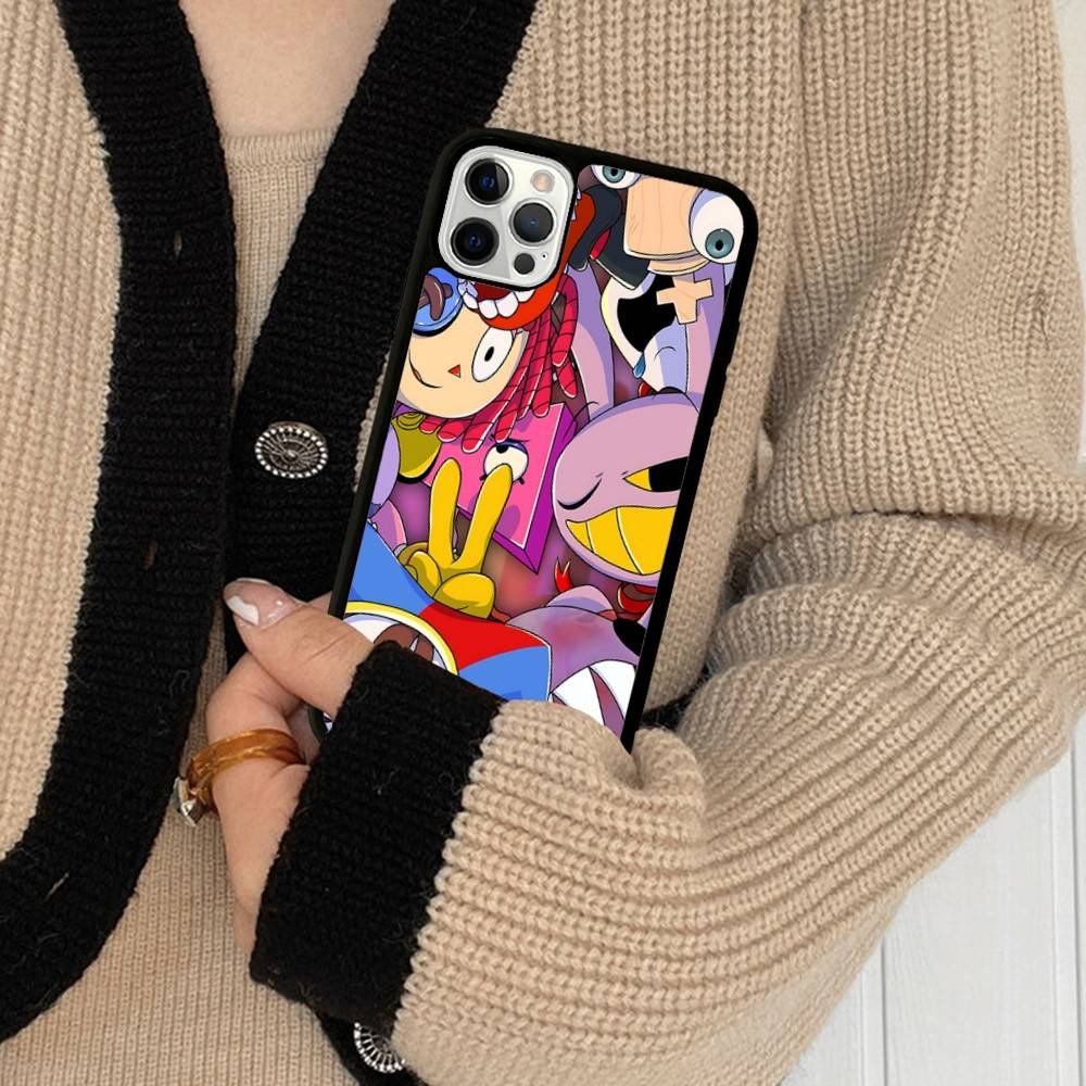 

Смішний A-Amazing D-Digital C-Circus Чохол для телефону Для IPhone 16 E 16 15 14 Plus 17 13 12 11 Pro Max TPU+PC Ударостійкий Чохол iPhone 15pro max