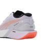 Puma Run Double X Nitro Running Sneakers by 2022 Lavender Size cm (376171) [Worn AYA] Women's Spring/Summer Colorway Fog/Metallic Silver/Neon Citrus,