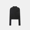 Badblood BCAC Scharfes Amerikanisches Einfarbiges Langarm-Hochhals Damen Slim Fit Baselayer Top