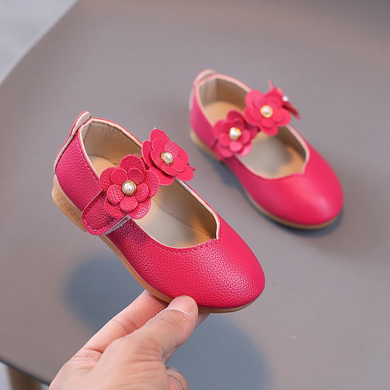 Girl Leather Shoes Children Princess Shoes Single Shoes Small White Shoes Performance Shoes Kid Shoes Middle/Young Children Shoe