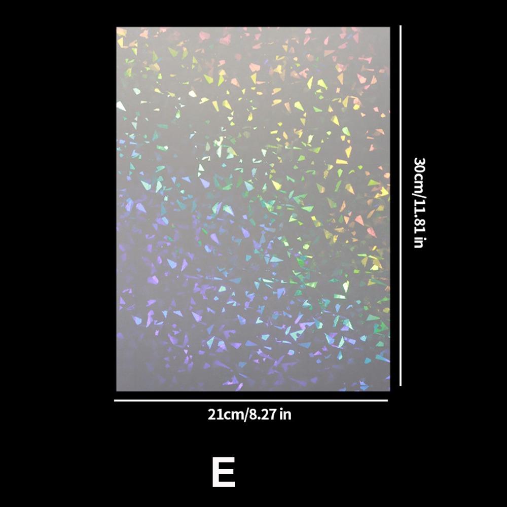 

5Pcs A4 Holographic Lamination Film Clear Waterproof Self Adhesive Sticker Sheet Heart Stars Transparent Glitter Overlay Film