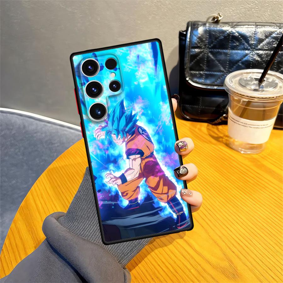 Dragon Ball Cool Goku Case for Samsung Galaxy S23 Ultra S21 S24 FE S9 S25 Edge S10 S20 S22 Plus Back Phone Cover