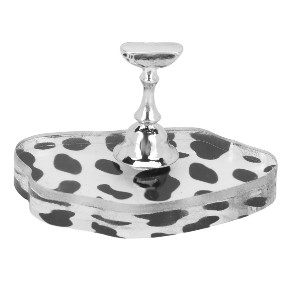 Acrylic Nail Art Display Stand Portable Home Salon Practice Nail Tip Holder for Novice Nail Artist