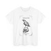 The Raven Skull Illustration T-Shirt | Edgar Allan Poe Literary Tee