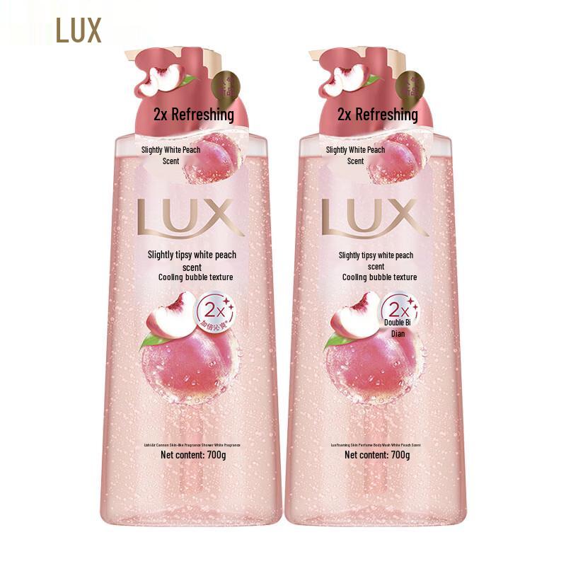 

LUX White Peach Scented Shower Gel