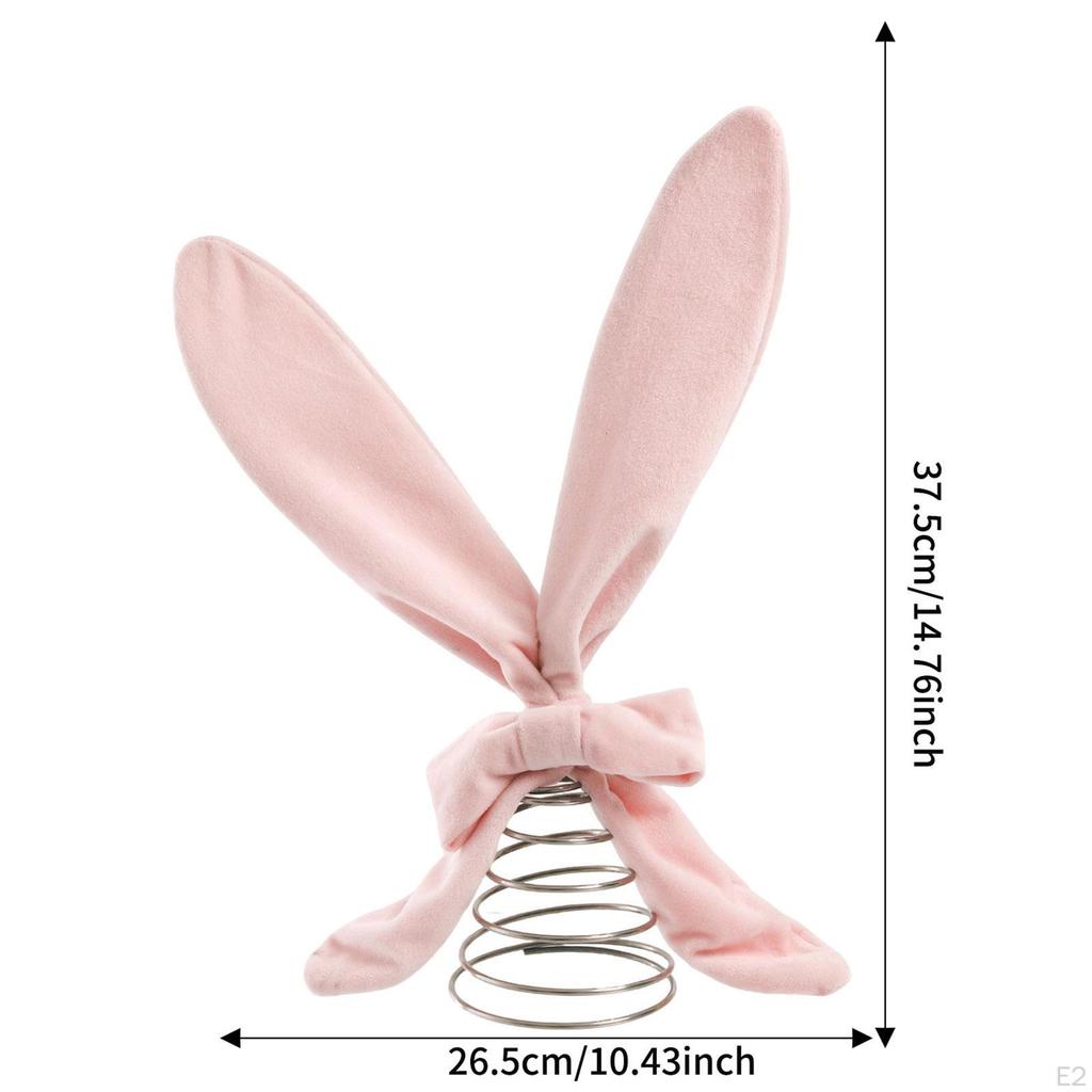 Christmas Bunny Ears Tree Topper Easter Cute Versatile Creative Gift Decorative Accent