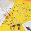 100pcs Colorful Smiley Face Beads - 10mm Acrylic Round Happy Face Loose Spacer Beads Spacer Beads for DIY Jewelry