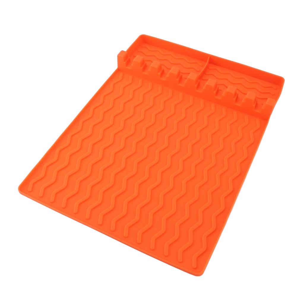 Heat Resistant Griddle Tool Mat Silicone Drip Pad Heat Resistant Silicone Griddle Mat Grilling