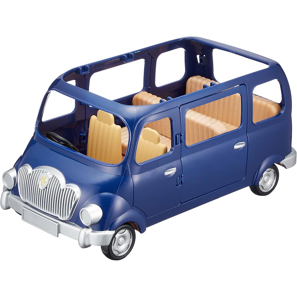 

EPOCH Sylvanian Families Family Wagon V-02 Toy Vehicle with Figures and Accessories