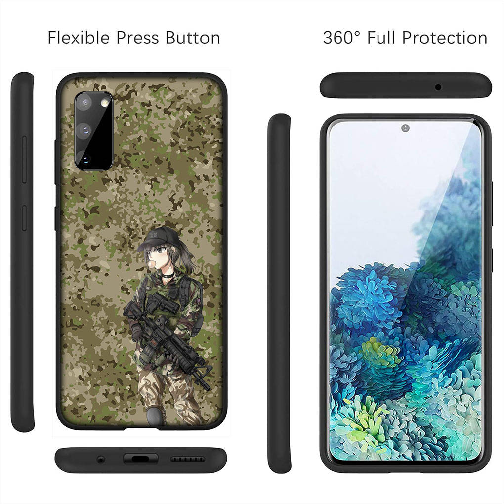 for iPhone 16 15 Xiaomi Redmi Note 14 13 12 11 Pro Max X 8 16e Samsung Galaxy S25 S24 S23 Moto OPPO Huawei Pattern Camo Military Army Camouflage Case