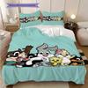 Looney Tunes Set Classic Characters Room Bedding 1 Duvet Cover 2 Pillowcase Without Core Christmas Birthday Gift Bedding Set