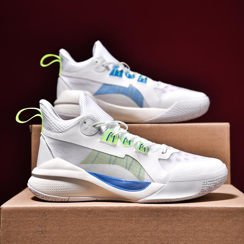 

Баскетбольные кроссовки с логотипом на заказ, бесплатный дизайн, амортизация и износостойкость, уличные кроссовки для мужчин и женщин с сетчатой стелькой 37 белый